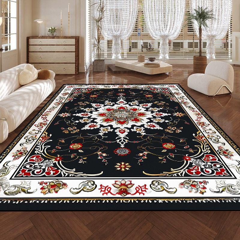 Large Area Persian Retro Carpets for Living Room Classic Home Decor Luxury Rugs Non-slip Bedroom Lounge Rug Coffee Table Mat