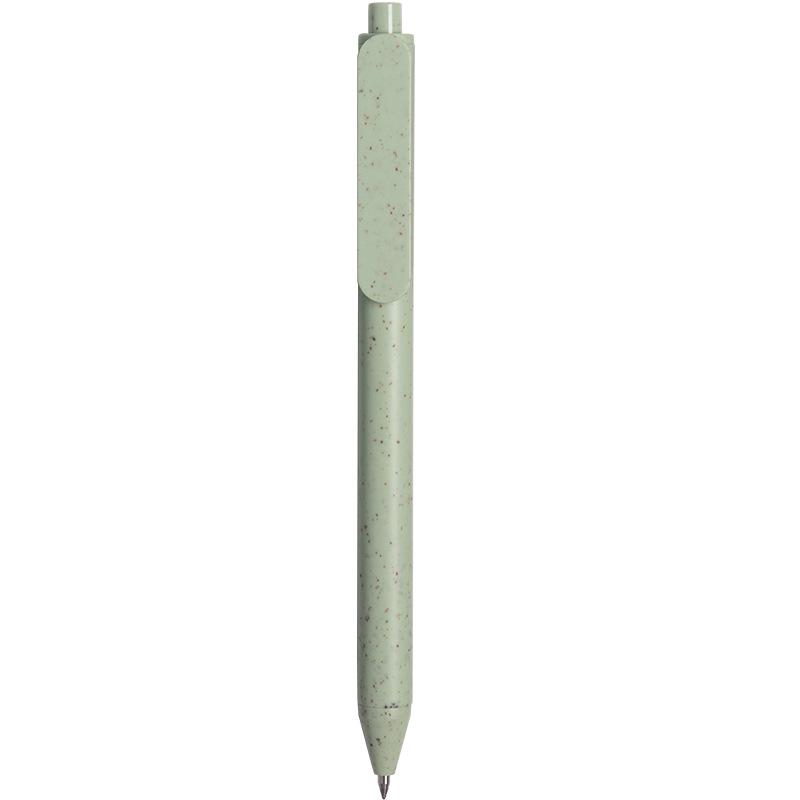 

Eco-Friendly Wheat Straw Signature Pen - Heavy Feel, Click Action, Customizable Gift & Advertising Pen 0.5mm