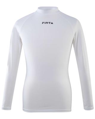 FINTA Adult Undershirt FTW7027 Size for Soccer and Futsal Men's High-Neck (0100), White, M,