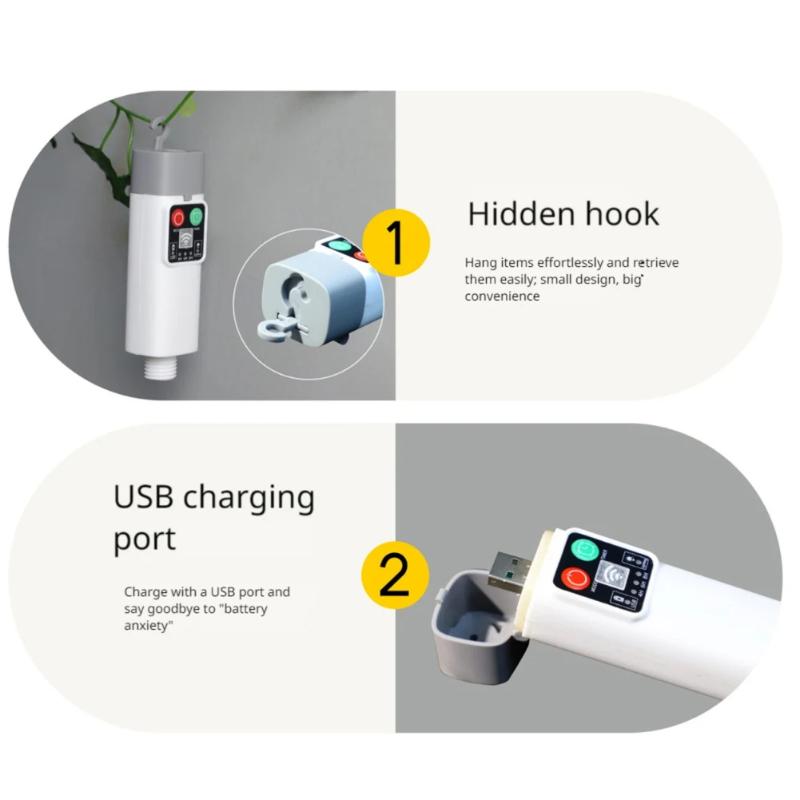 Camping String Lights Rechargeable Portable Camping Lantern Tent Tape Light String For Tent Home School College Party Yard Decor