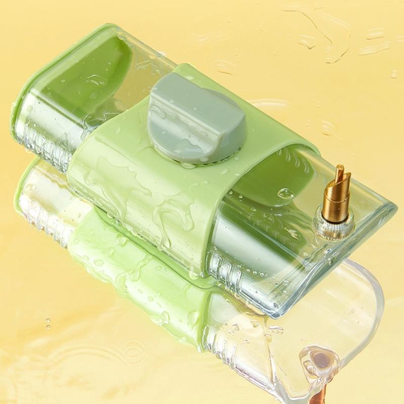 300ml Water Feeder Bottle Hangings Pin Type Water Dispenser Drinker Parrot Small Pet Drinking Pin Type Designed Fountain