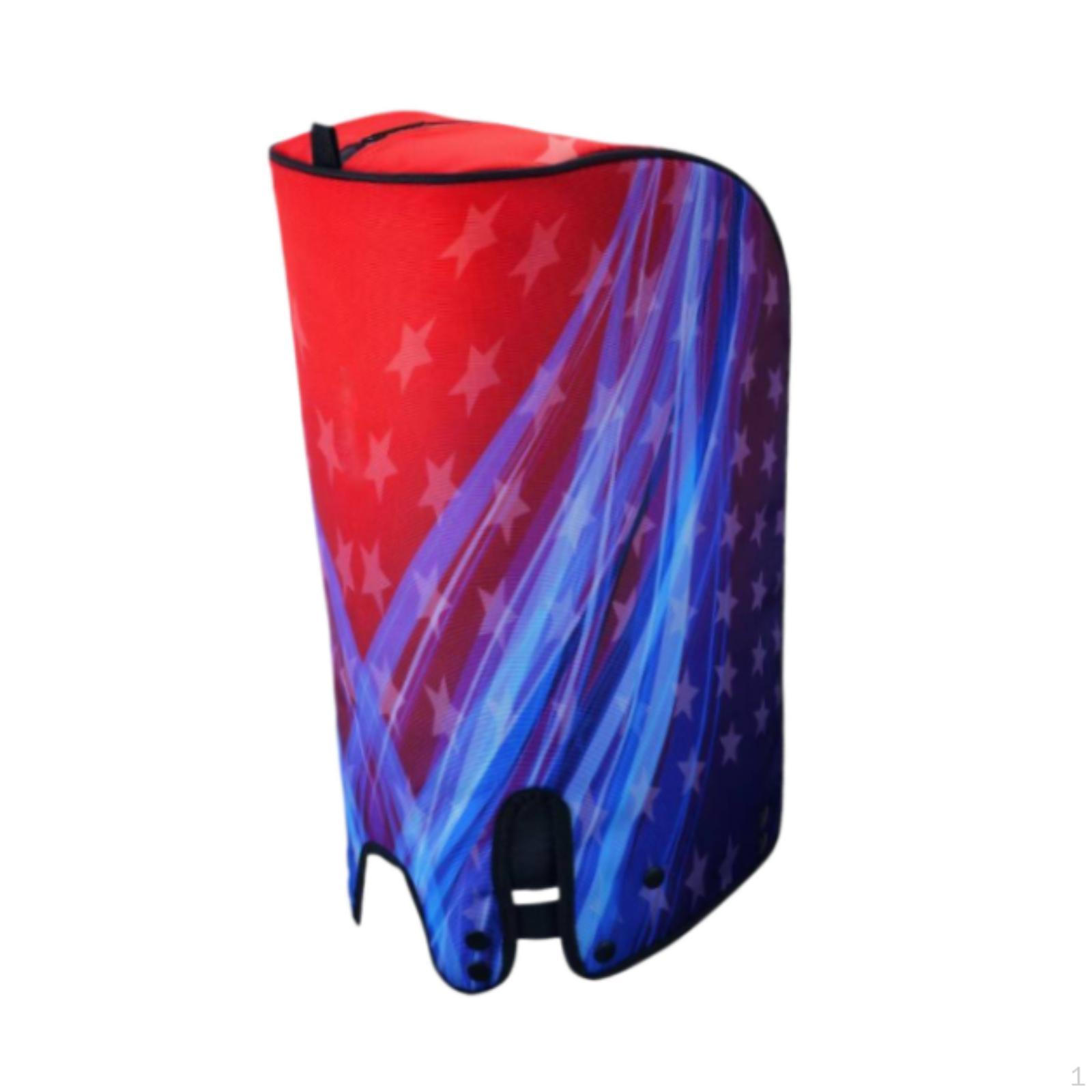 

Golf Bag Cover Dustproof , Practical Rainproof Universal Rain Cape for Beginner Outside Black Yellow