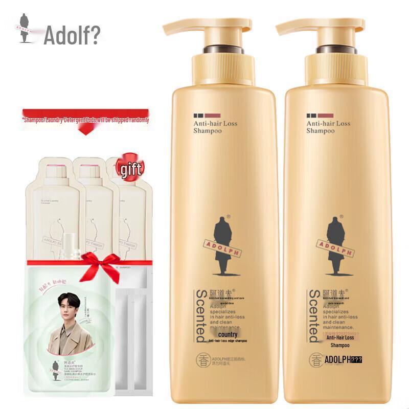 

Adolph Anti-Hair Loss & Growth Shampoo Twin Pack