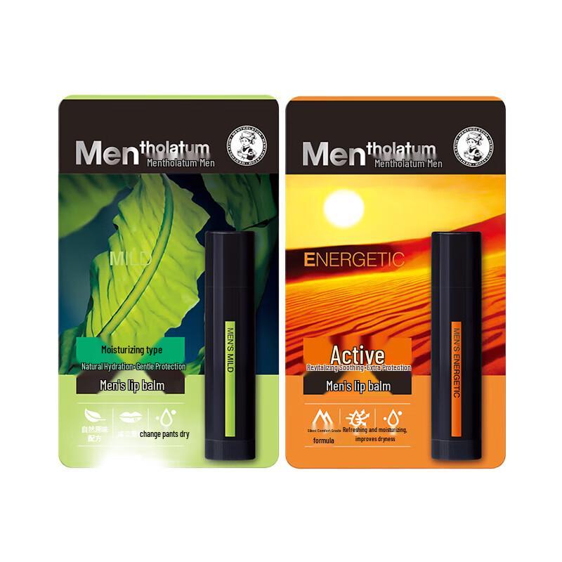 Мужской бальзам для губ Mentholatum