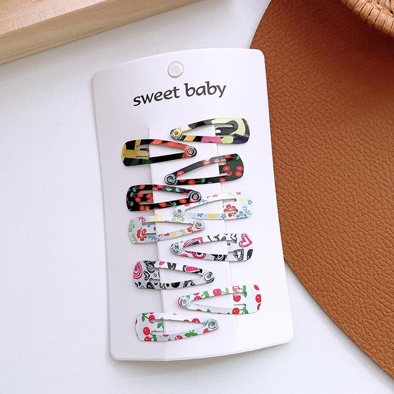 10 stücke Neue Koreanische Haarnadeln für Kinder Mädchen Milch Tee Farbe Prinzessin Haarspangen Bang Seite Clip Kleines Mädchen Haar zubehör