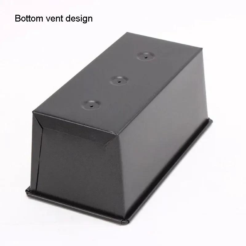 250g Non-stick Toast Box Rectangular Bread Loaf Pan Mold With Lid Toast Mold Cake Bread Tray Mould Sandwich Cake Box Baking Tool