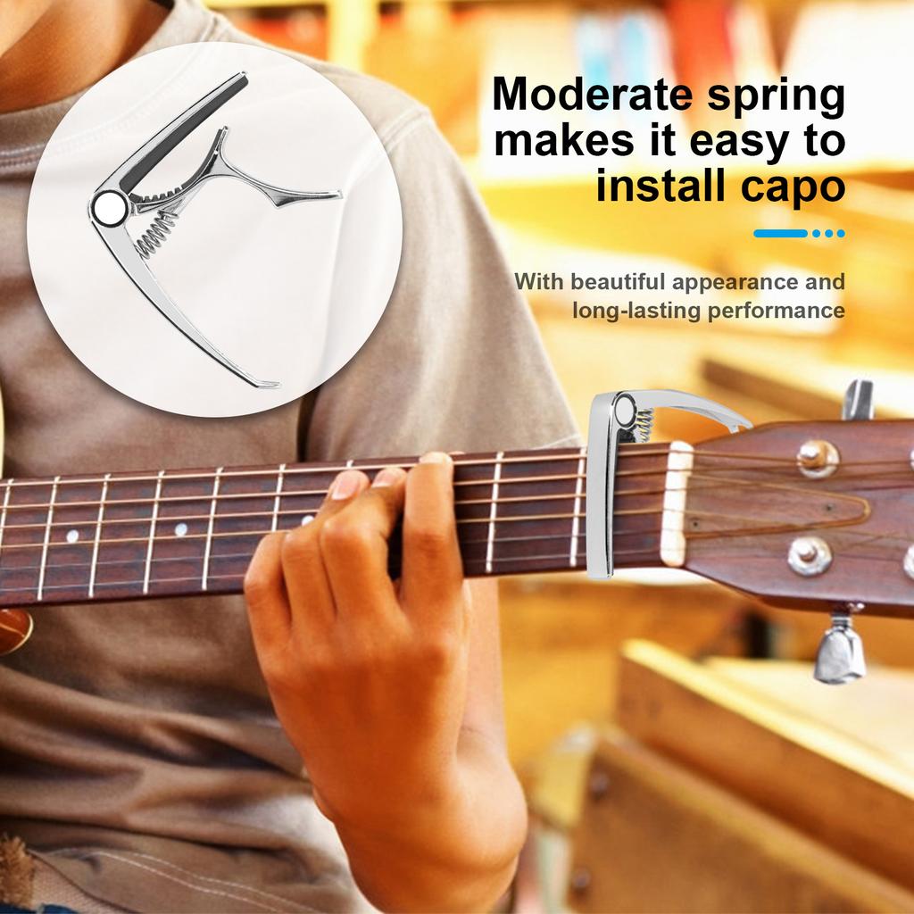 Guitar 2 In 1 Zinc Alloy Multifunctional Professional Musical Instrument Supplies