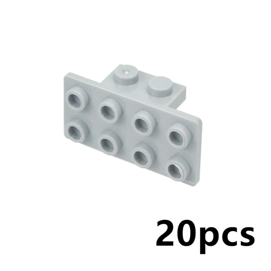 

MOC Bracket 20PCS Compatible 93274 21731 Buildings Blocks 1x2-2x4 Collections Bulk Support Toy For High-Tech Set