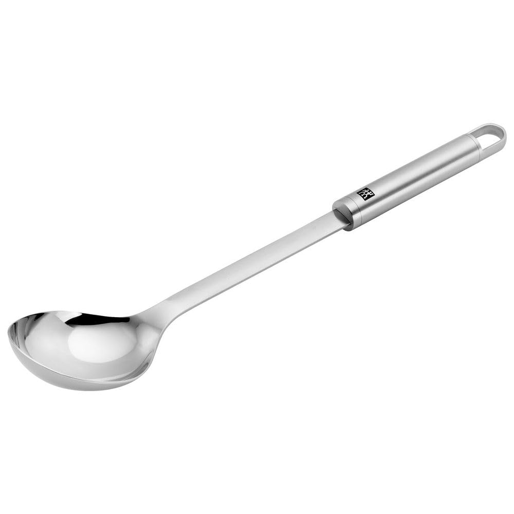 Zwilling J.A. Henckels "Pro Serving Spoon" Large Stainless Steel Ladle, Dishwasher Safe, Officially Sold in Japan, Product Number 37160-024