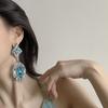 Heavy Industry Palace Earrings for Women Baroque Style Retro Temperament Earrings with Tassels