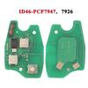 10pcs Remote Car Key Circuit Board For Renault Duster Modus Clio Twingo DACIA Logan Sandero 433Mhz ID46/4A pcf7952E PCF7947/7946