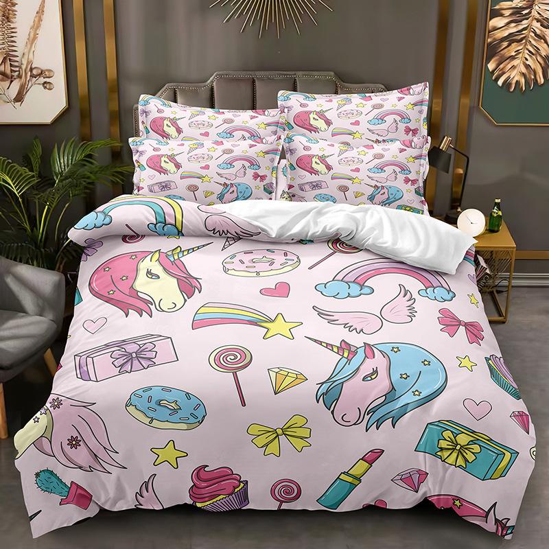 Fashion technology,3D Digital Printed Bedding, Duvet Covers, Pillowcases