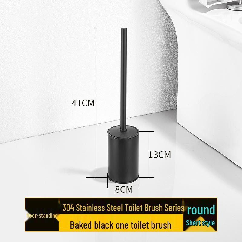 

Напольный набор туалетной щетки из нержавеющей стали - Щетка для уборки без мертвых зон