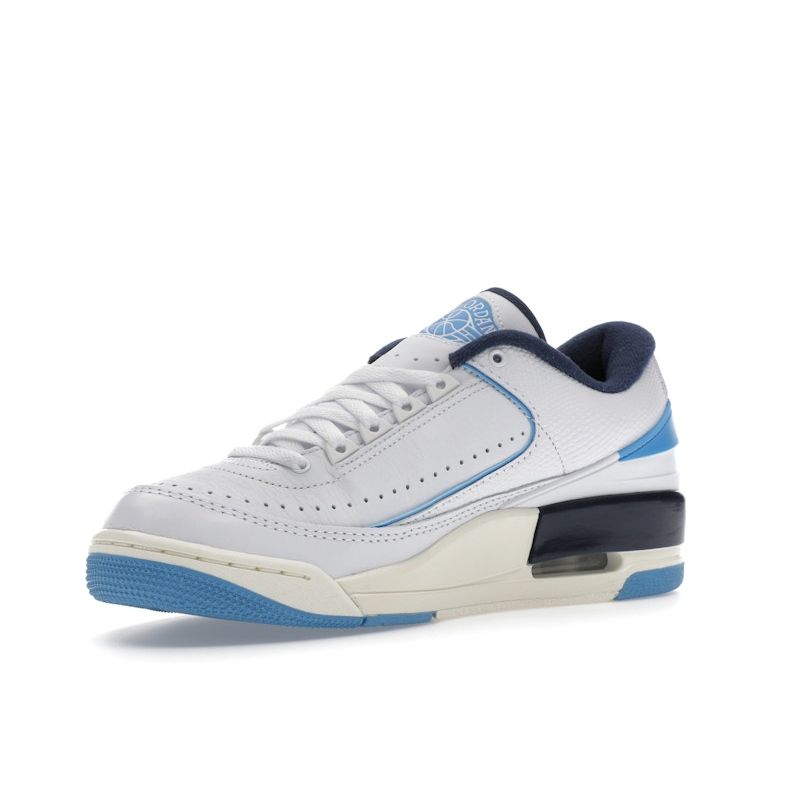 Air Jordan 2/3 UNC Unisex Sneakers White University-Blue Midnight-Navy FD0383-144
