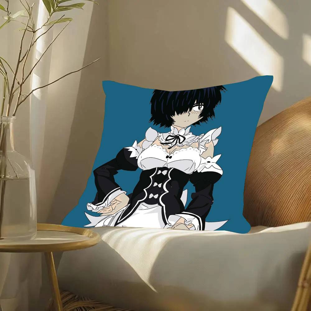 Mysterious Girlfriend X Urabe Mikoto Anime Pillow Case Fashion Square Pillowcase Bedroom Sofa Room Ins Decoration Leisure