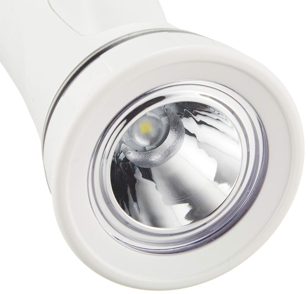 Panasonic LED Flashlight with Panasonic Evolta NEO Batteries (BF-BG41K-W)