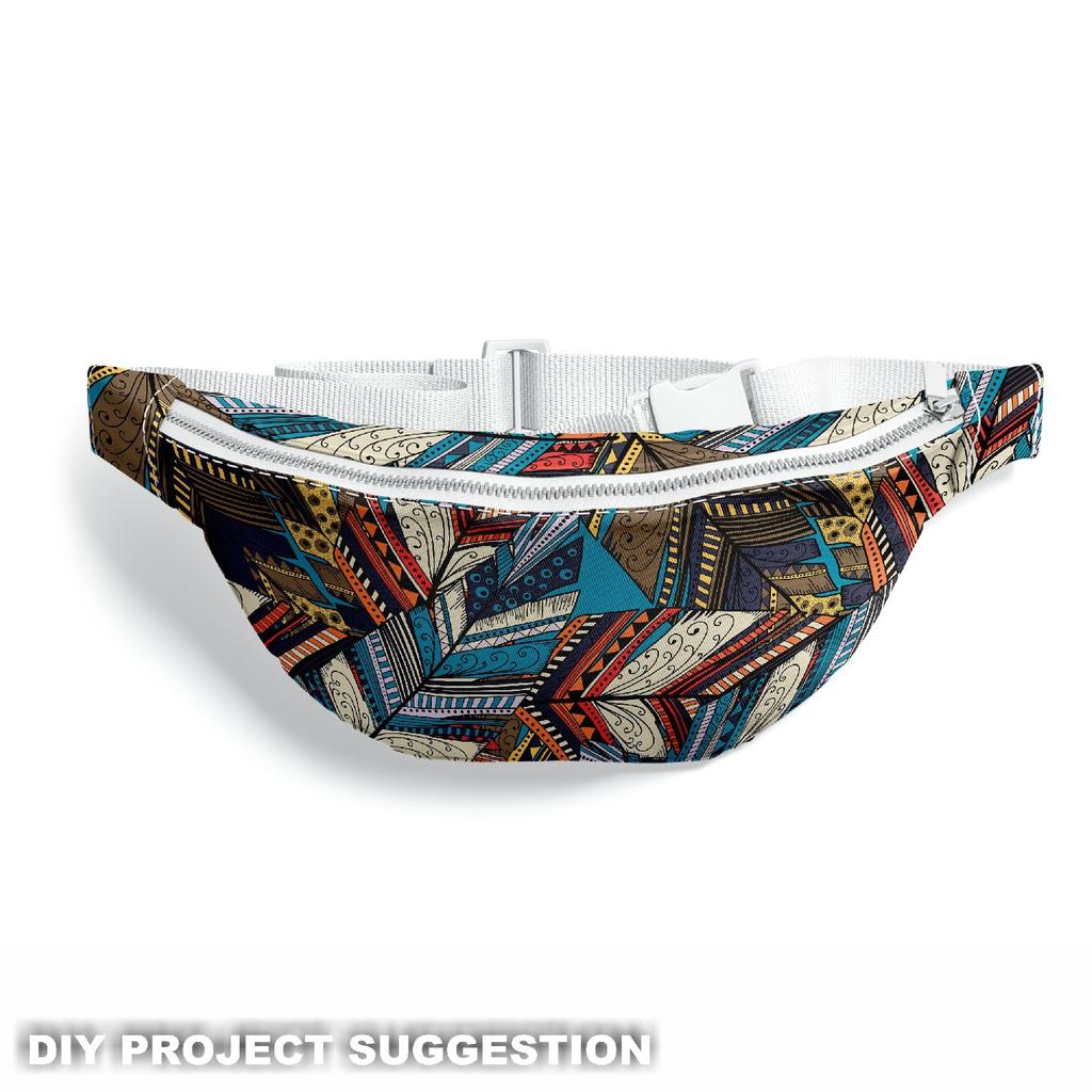 Outdoor Dekostoffe Oxford - Motiv Abstrakte Feder