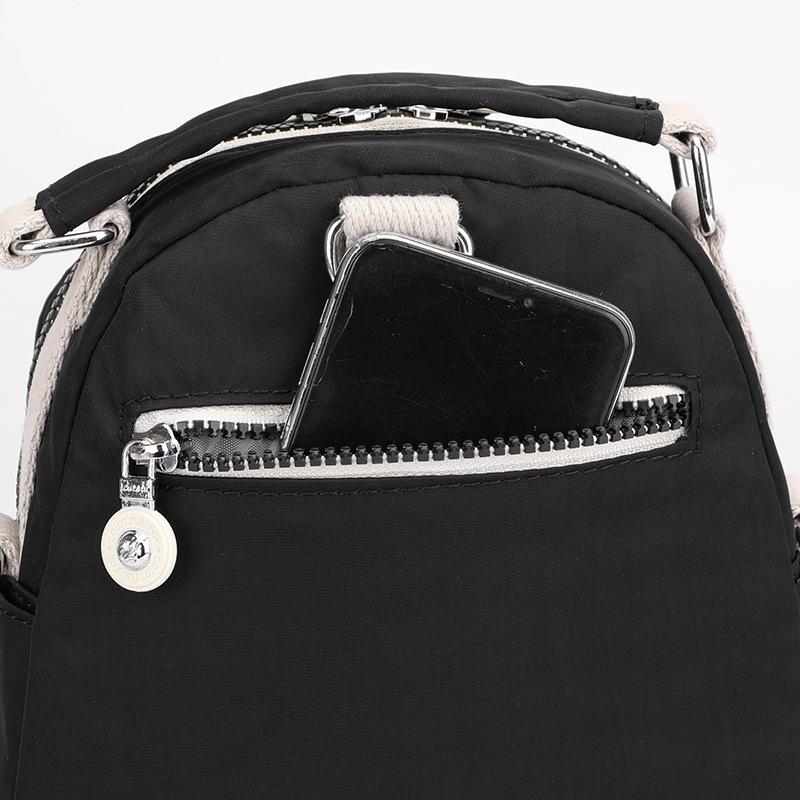 New Women's Shoulder Bag Simple Multi-functional Backpack Outdoor Leisure Large Capacity Fashion Contrasting Messenger Bag