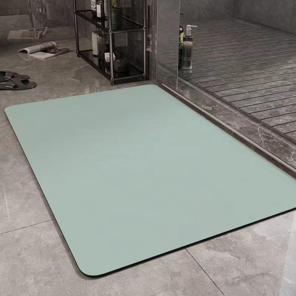 2 шт. Однотонный коврик для пола из диатомовой грязи — фото 20