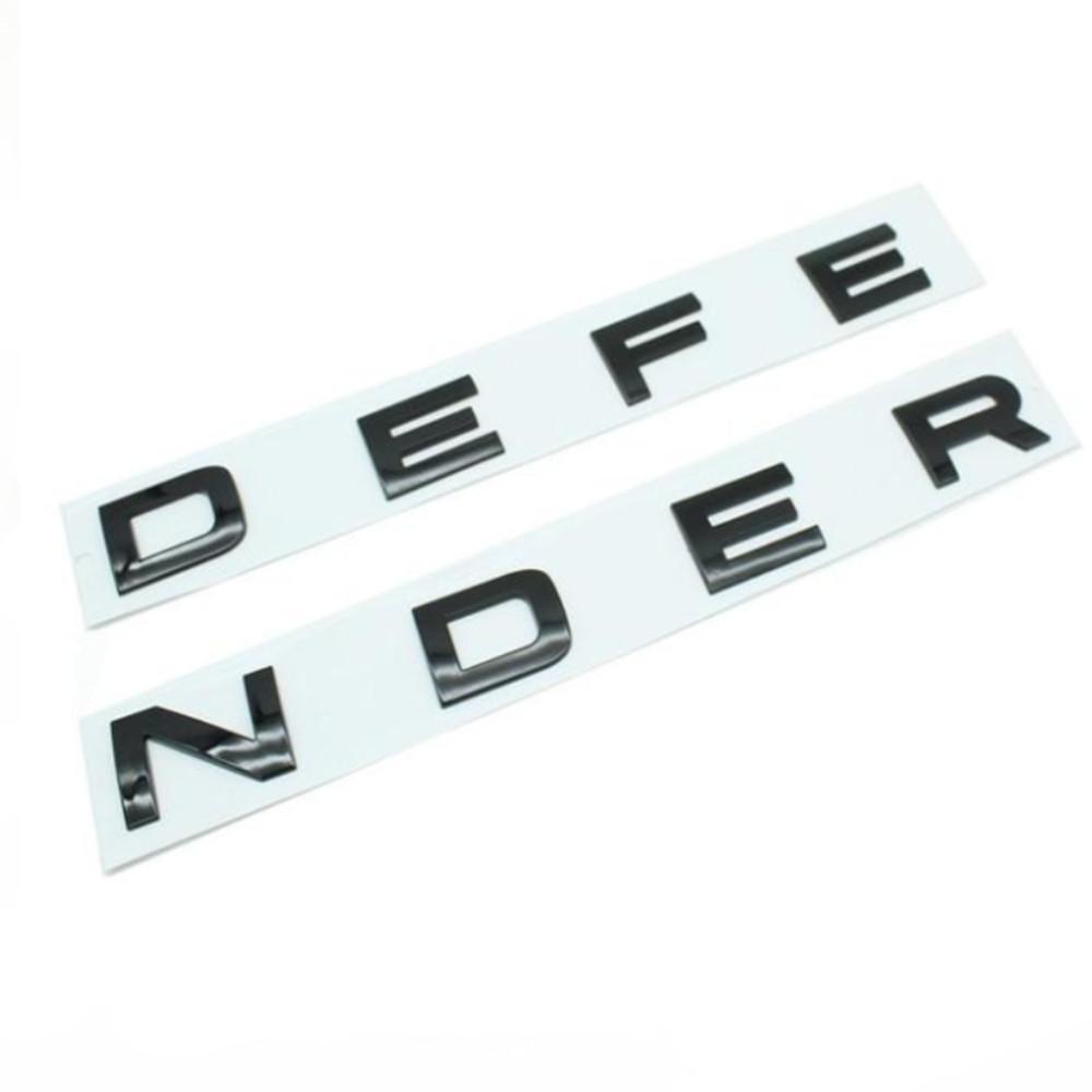 3d ABS Logo Letters Car Front Hood Bonnet Badge Rear Trunk Stickers Decals Emblem Accessories