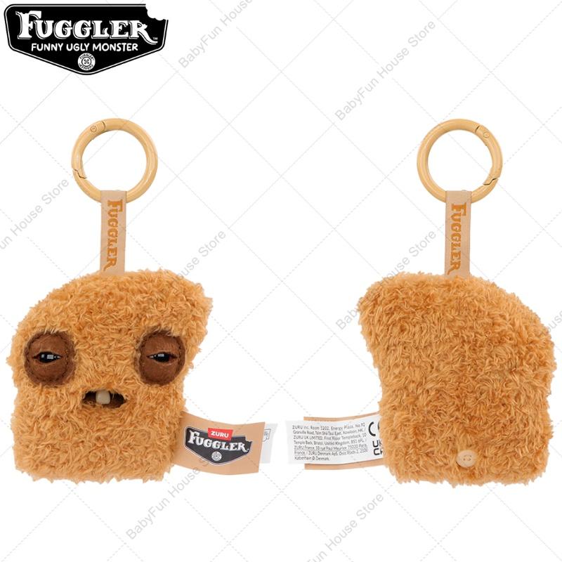 Fuggler Funny Ugly Teeth Monster Plush Toys Keychains Fugglers Alley Cats Care Bears Kawaii Pendants Peluche Dolls Gift