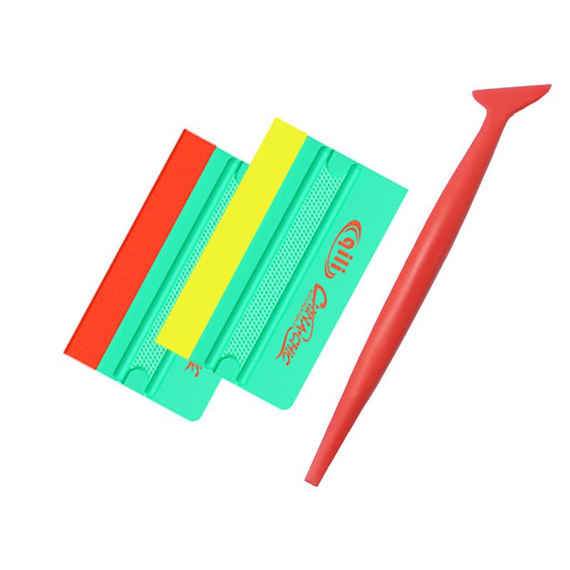 

Qili Car Film Tool Spot Film Set Color Change Film Set Car Special Tool Scraper Set
