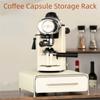 Drawer Type Coffee Display Rack Metal Construction Desktop Design Coffee Machine Base Drawer Multi-Purpose Storage Drawer