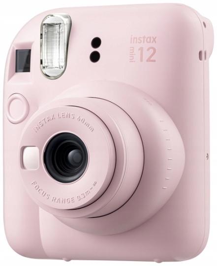 Aparat Fujifilm Instax Mini 12 Różowy + Wkład Biała Ramka