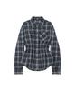 Sekeonmonollogeu W.Check Smocked Waist Shirt [Navy]_Sewsh004Navy