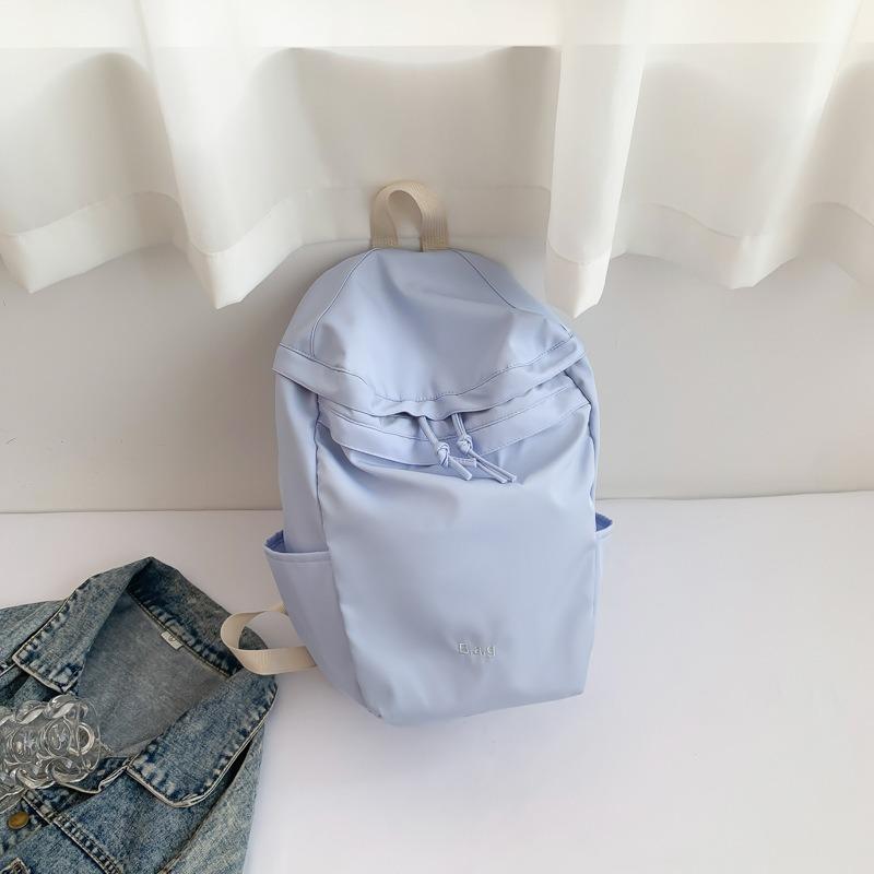 

Large capacity backpack bag women s versatile summer new light small fresh foldable backpack leisure bag