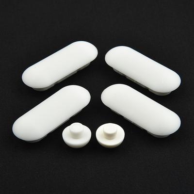 Protetores de assento sanitário branco, amortecedores, almofadas de reposição, acessórios de amortecedor de parada branca