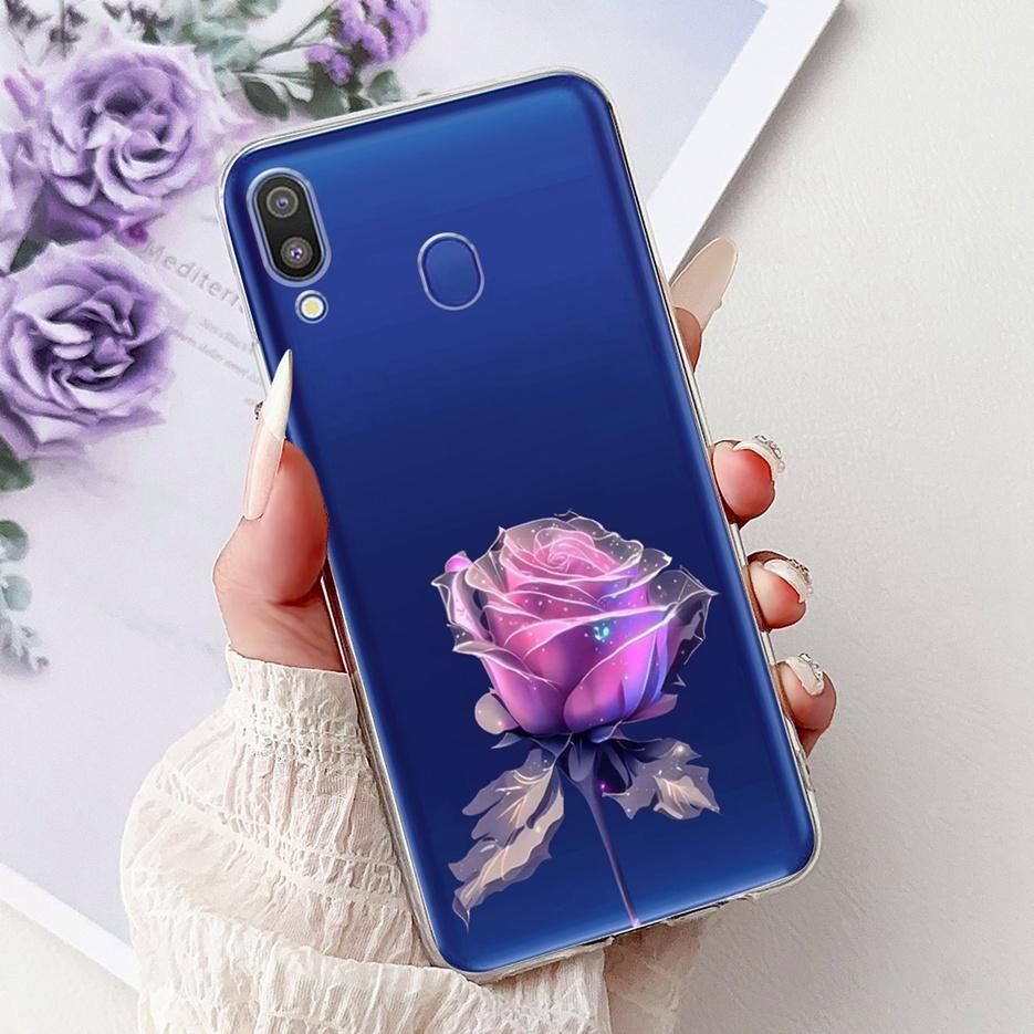 For Samsung Galaxy M10 M20 M30 Case New Fashion Painted Cover Clear Silicone Soft Slim Phone Case For Samsung M10 M20 M30 Fundas