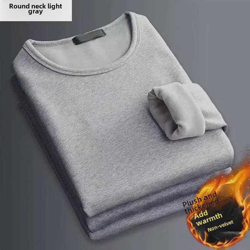 Men's Winter Thermal Fleece-Lined Shirt for Outdoor Wear