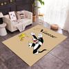 Looney Roadrunner Coyote Adventure Customized Name Carpet Design for Dining Room Entryway Dormitory Game Room Antislip Carpet Decorate Offices