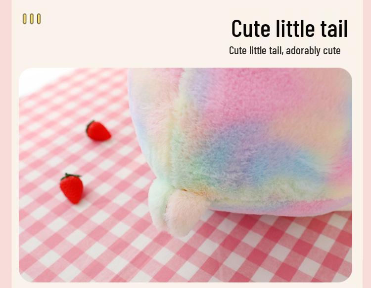 Colorful Large Teddy Bear Plush Toy and Pillow - Perfect Valentine's Day Gift