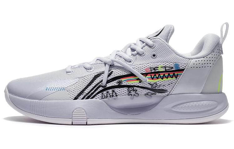 Li Ning Speed 8 Текстиль, Синтетическая кожа, TPU Амортизация Нескользящая Износостойкая Покрытие Поддержка Низкий профиль ABPS003-4 46