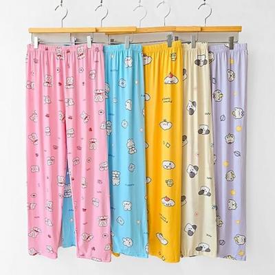 Mizqz Big Size Homewear Pants With Spandex Peach Fabric