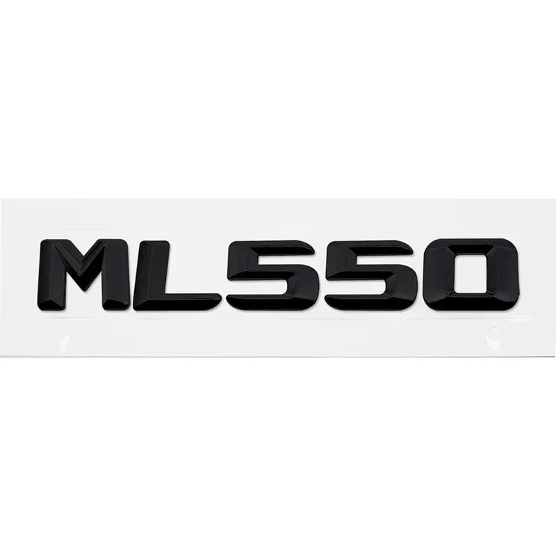3D Car Rear Badge Emblem Sticker  Tail Box Number Letter Decal Decoration for ML430 ML450 ML500 ML550 Modified Accessories