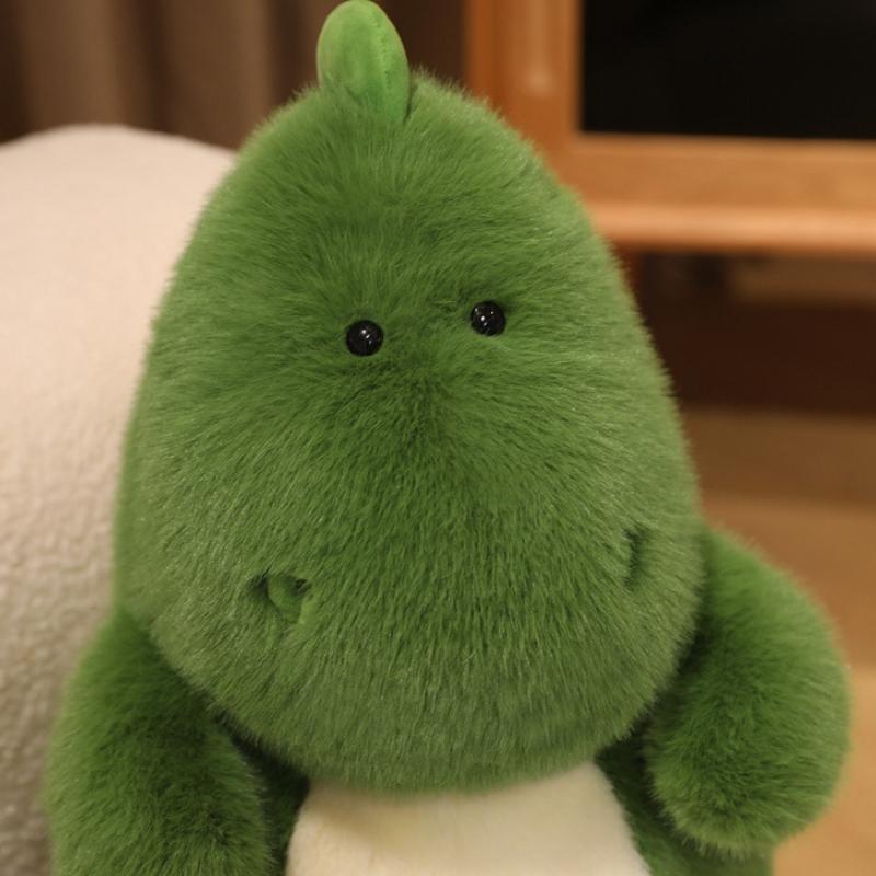 Chubby Dinosaur Fox Dog Cat Otter Plush Toy Soft Stuffed Cartoon Animal Doll Baby Sleeping Companion Pillow Kids Sweet Gifts