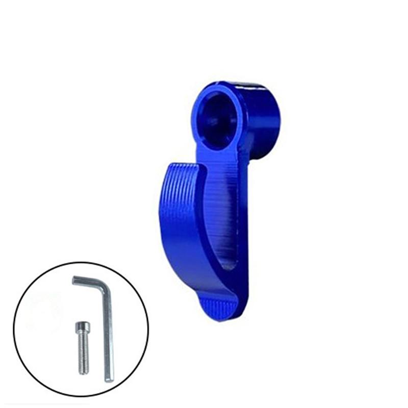Universal Cnc Aluminium Alloy Motorcycle Single Hole Hook Helmet Bag Carry Hook Holder For Bike Electric Scooter Motorcycle