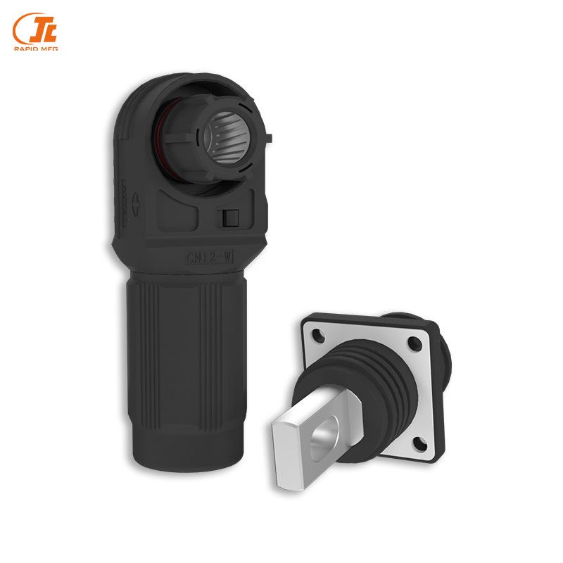 1500V High Voltage 350A Energy Storage Connector: Single Core Male/Female Plug for Battery Pack