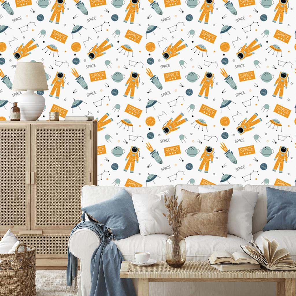 Wallpaper Decorative pattern for living room and bedroom 50x1000