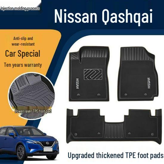 Customized TPE Floor Mats for Changan EADO PLUS, Surround Design with Rice Grain Pattern for EV Zhishang XT