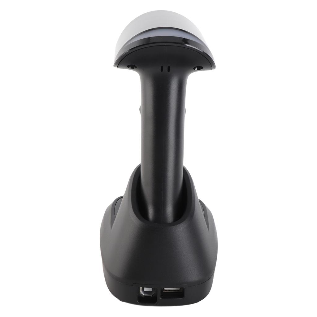 Wireless 2D 1D Barcode Scanner BT 2.4G USB Wired Connection High Speed Scanning with OLED Display for Paper and Screen