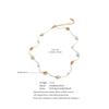 Eetit 2026 Agalmatolite Natural Pearl Stone Beads Chain Necklace Women Stainless Steel Spring Summer Collar Waterproof Jewelry