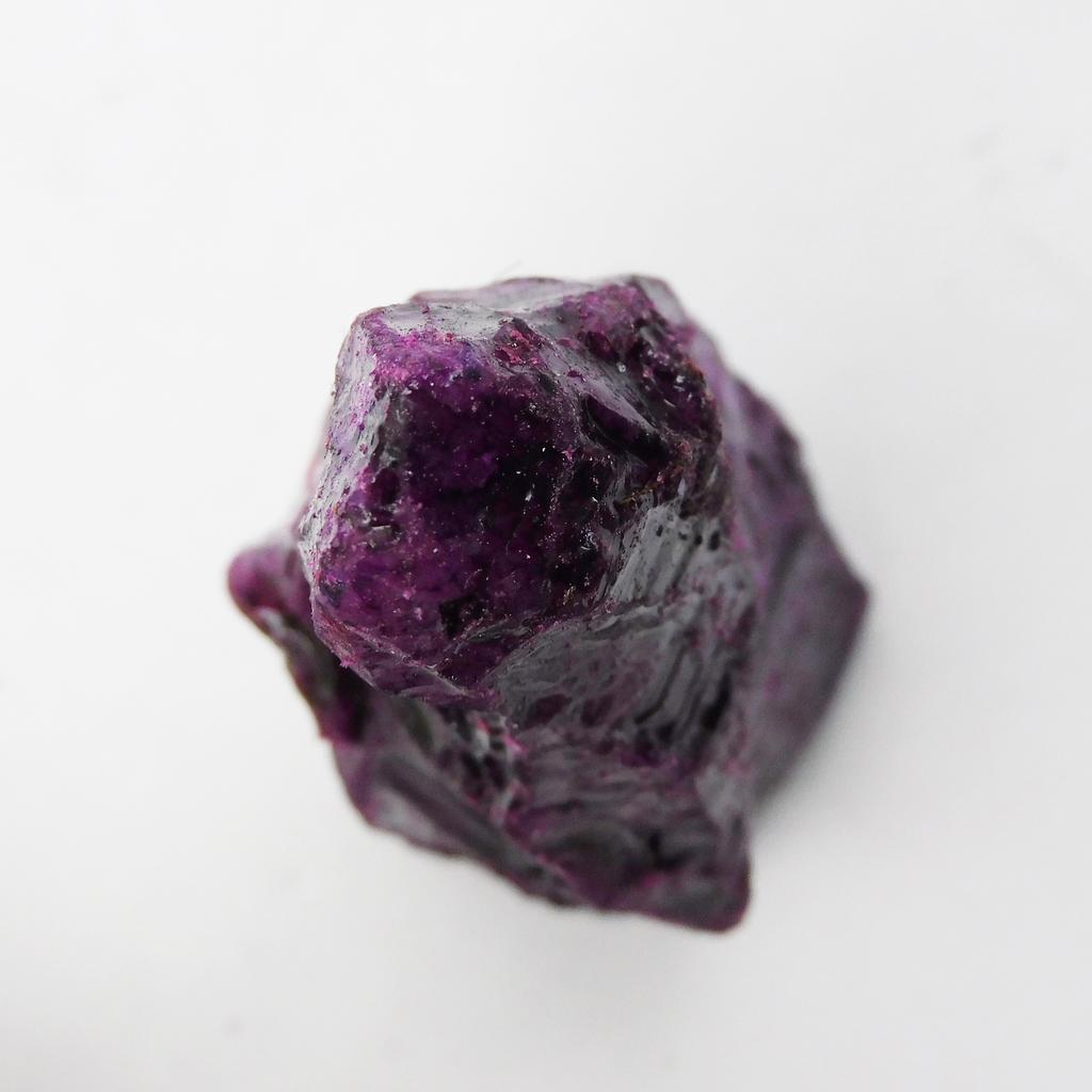 Rough 53.80 Ct Natural Earth Mined CERTIFIED Loose Gemstone Purple Sapphire