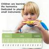 Children Wooden Cartoon Cute Harmonica Montessori Puzzle Toys Creative Music Toy Playing Instruments Kids Boys Girls Gifts Tmz