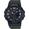 Classic Quartz Quartz HDC-700-1AVCF Men's Analog-Digital Watch, Black/Green, 46.5mm, Wristwatch.