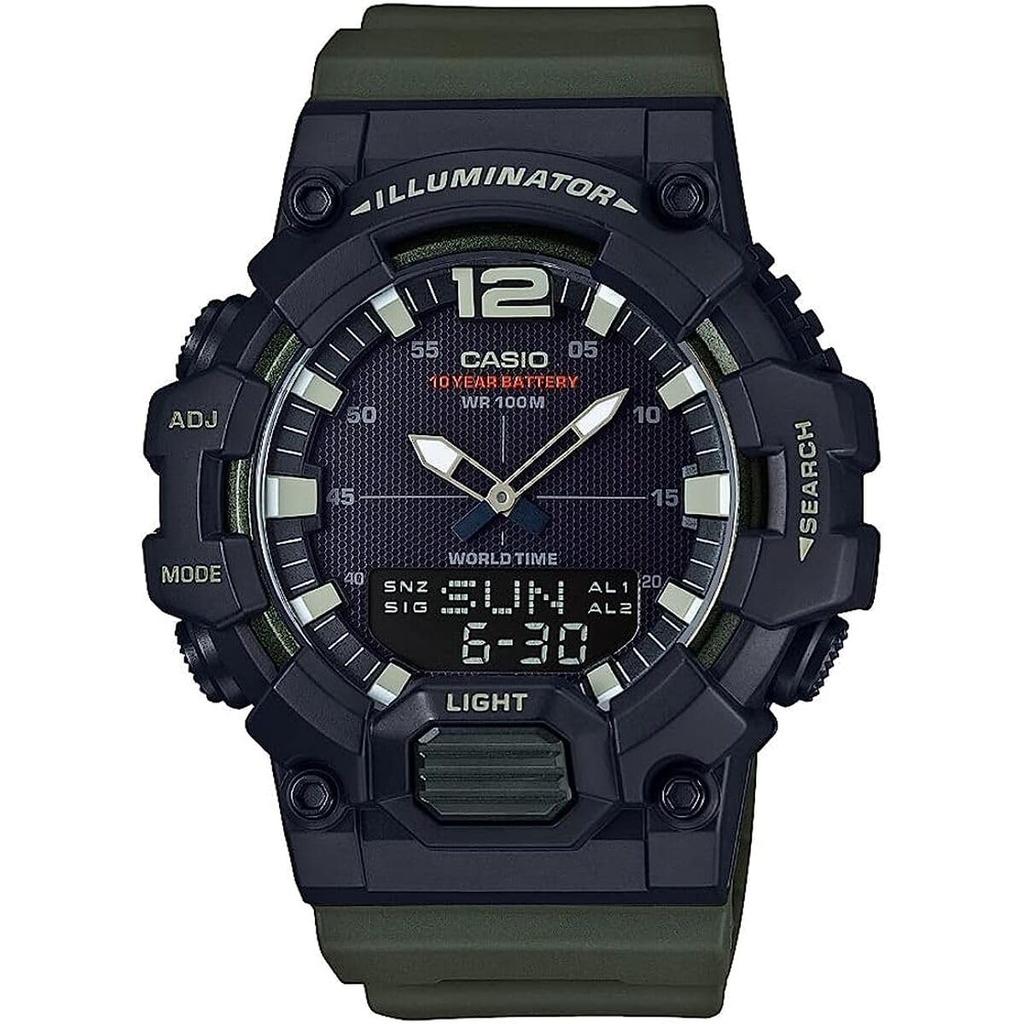 Casio Classic HDC-700-1AVCF Men's Analog-Digital Quartz Black Watch