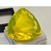 Natural Neon Yellow Opal For Trillion Cut 64 Ct Beautiful Loose Gemstone